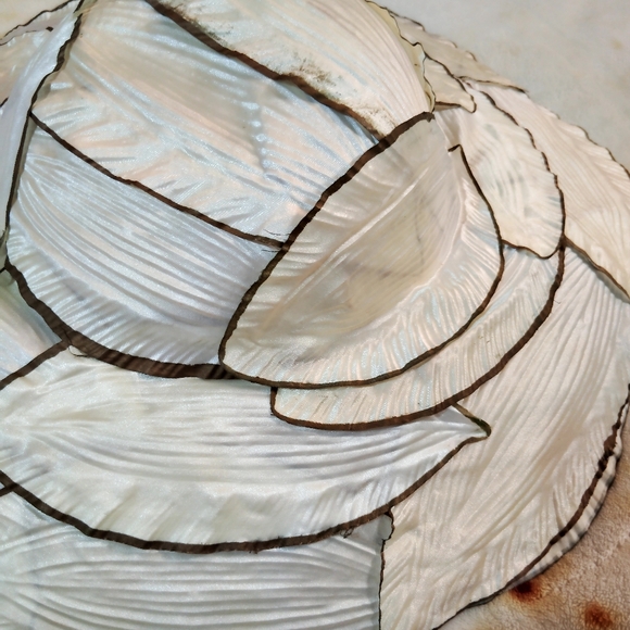 🖤3for25🖤Boho Tribal Cottagecore Avant Garde Handmade African Leafy Sun Hat - Picture 6 of 12